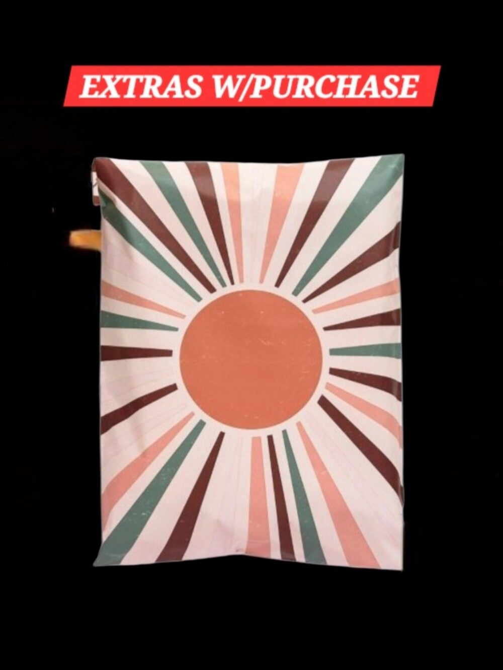 20ct. -10x13  Polymailers and Randon Thank You Cards/Stickers
